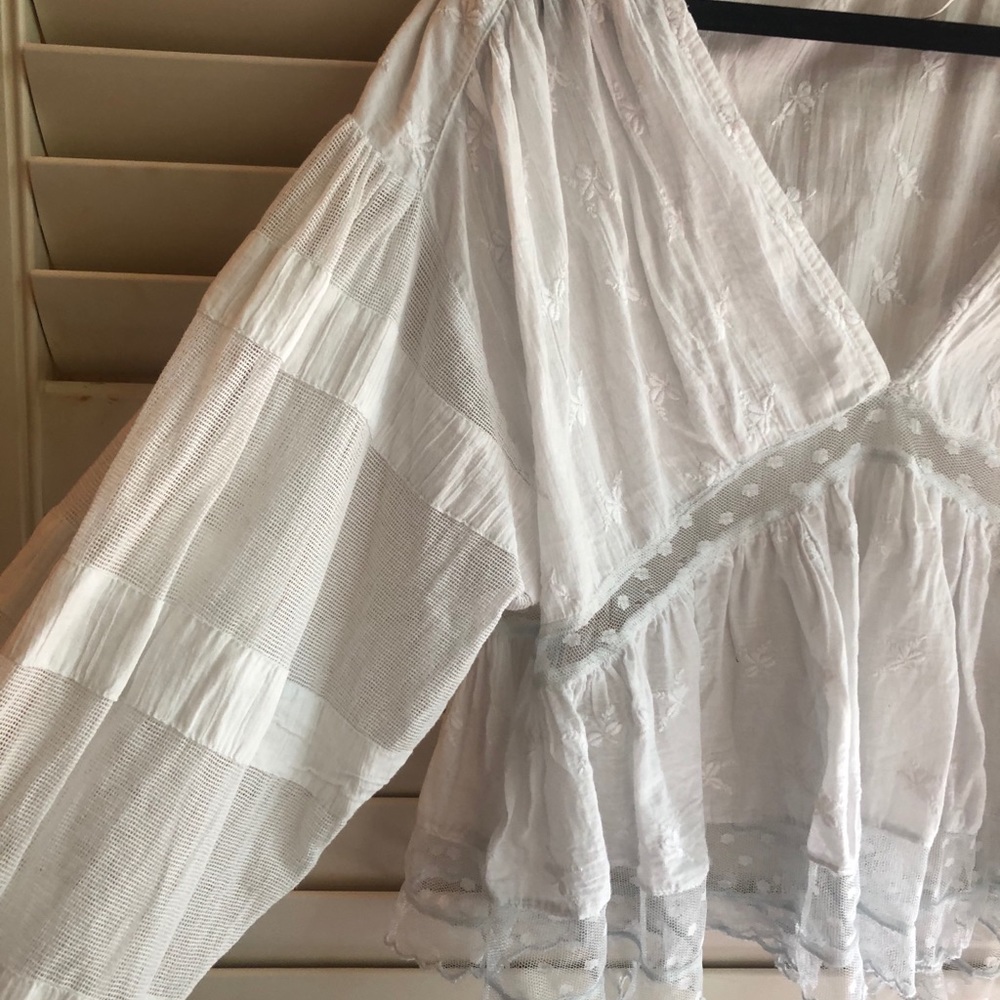 Free People White Tunic